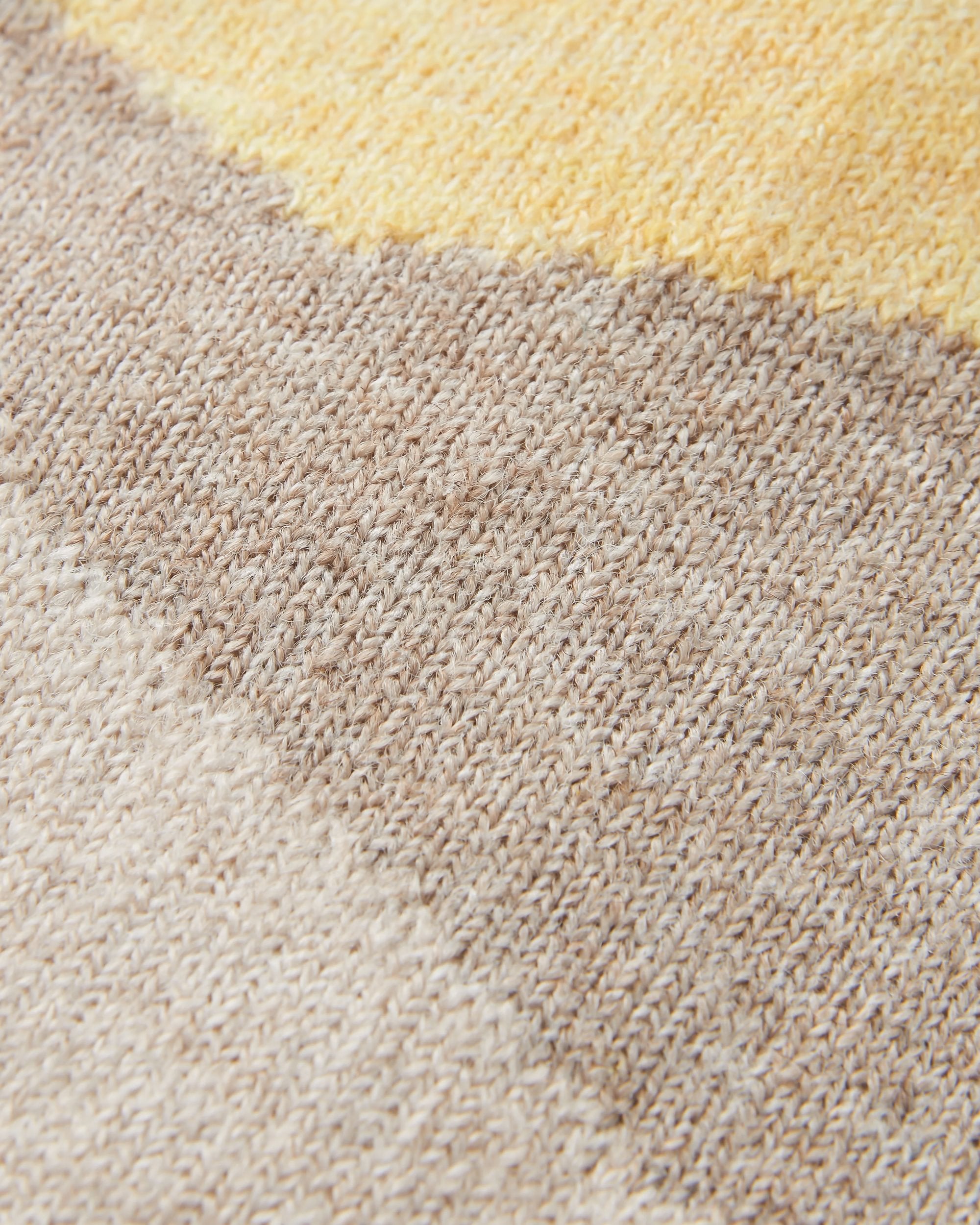 Scenic 'Light' Organic Cotton Knitted Short - Scenic Yellow - Flatlay