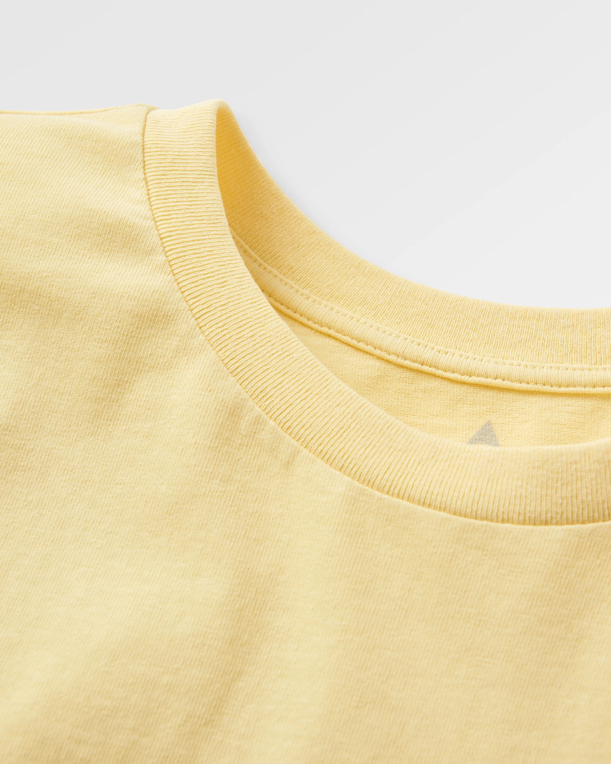 Dune Women's Recycled Cotton T-Shirt - Sunlight - Flatlay