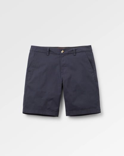 365 Organic Cotton Short - Deep Navy - Flatlay