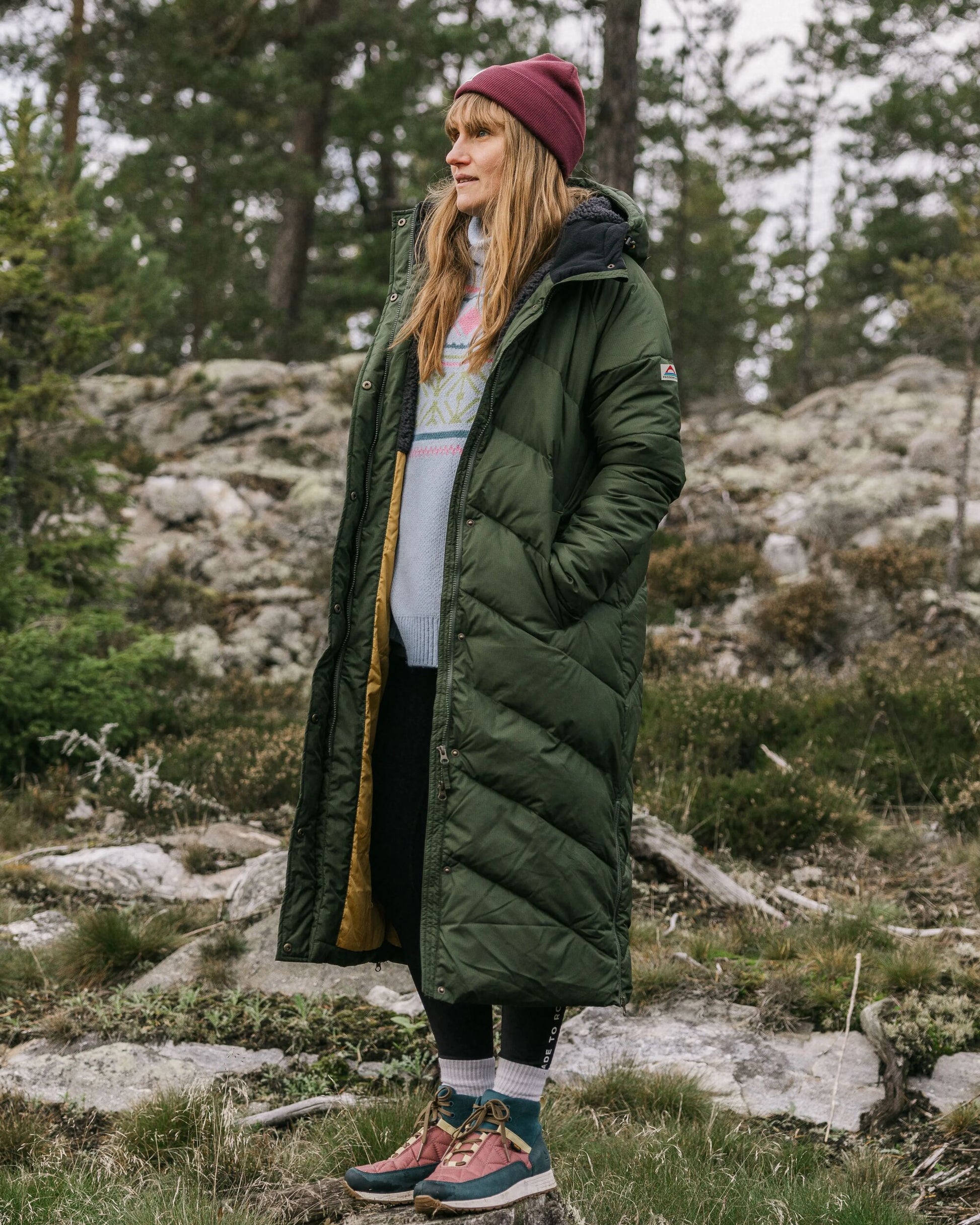 Tasman Recycled 2.0 Long Insulated Jacket - Fir Tree