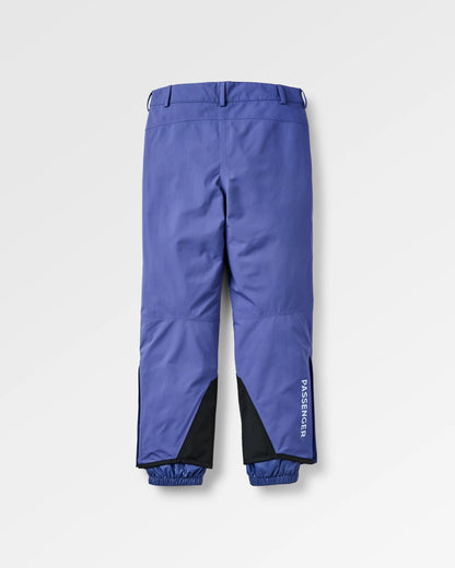 Snowscape Women's Recycled Pant - Purple Indigo - Flatlay