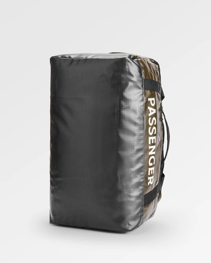 Roamer Recycled 60L Duffel Bag - Khaki - Flatlay