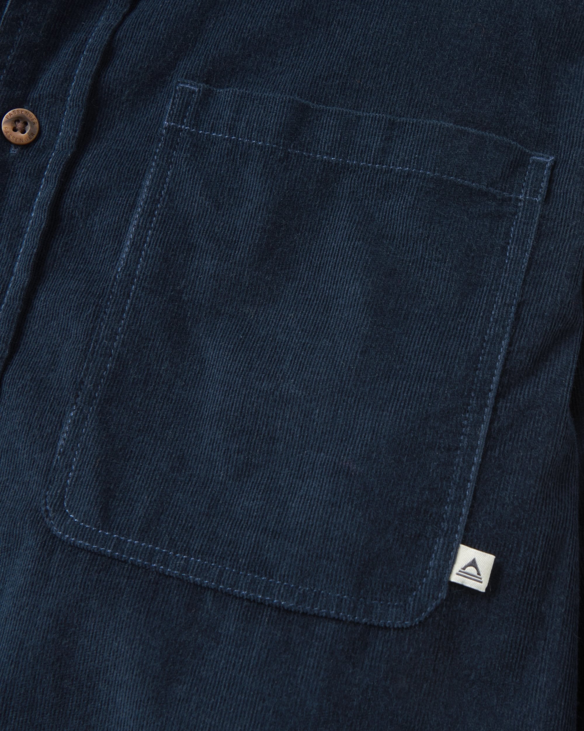 Backcountry Cord Light Shirt - Deep Navy - Flatlay