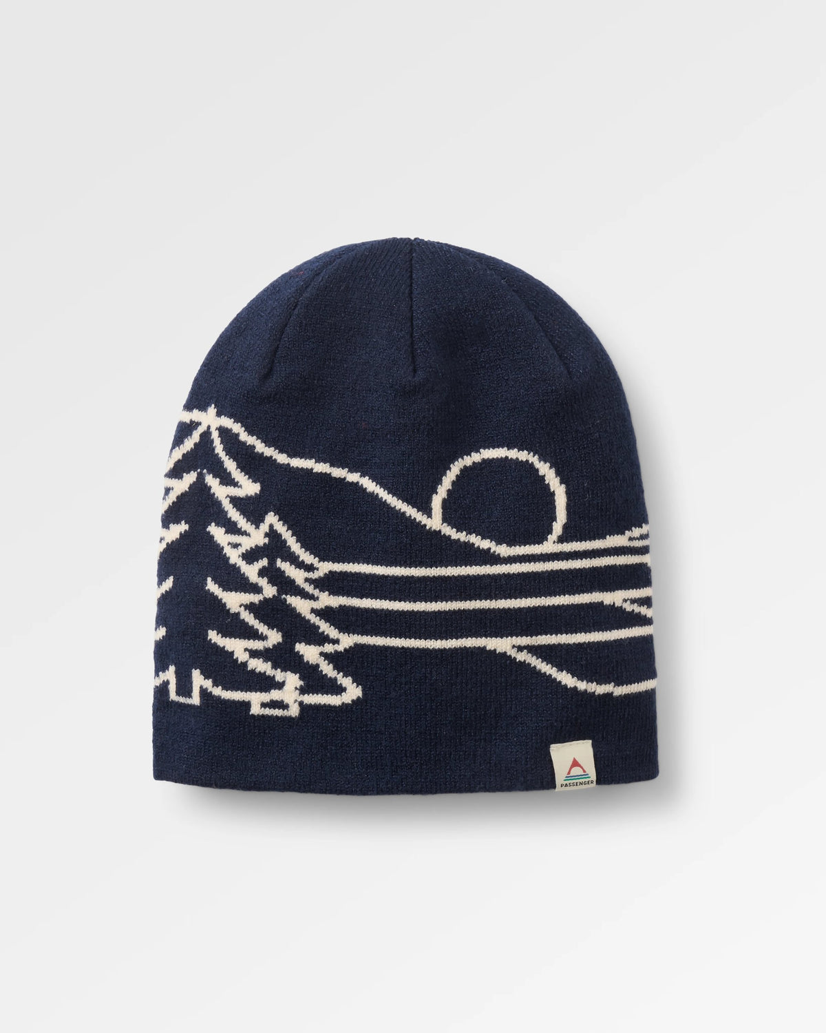 Tarn Beanie - Rich Navy - Flatlay