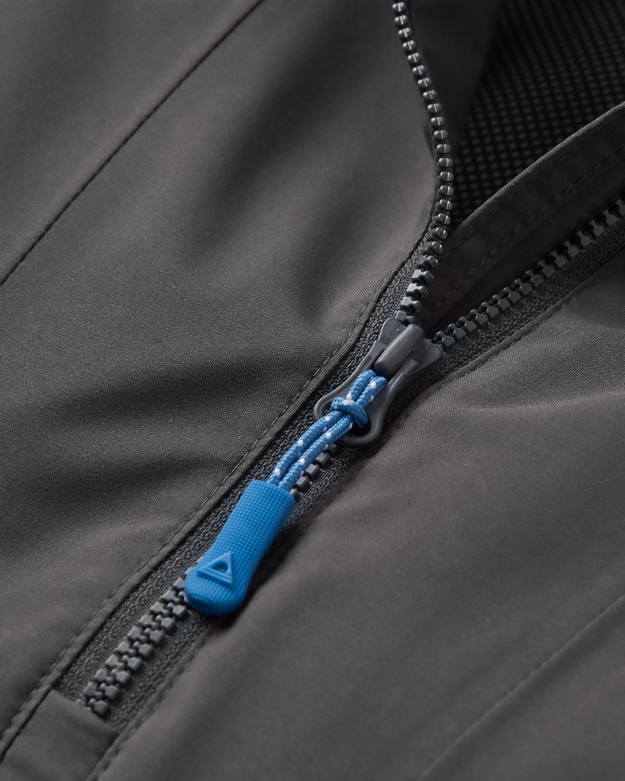 Diablo Recycled Waterproof Anorak - Faded Black - Flatlay