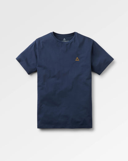 Classic Regular Fit T-Shirt - Rich Navy - Flatlay
