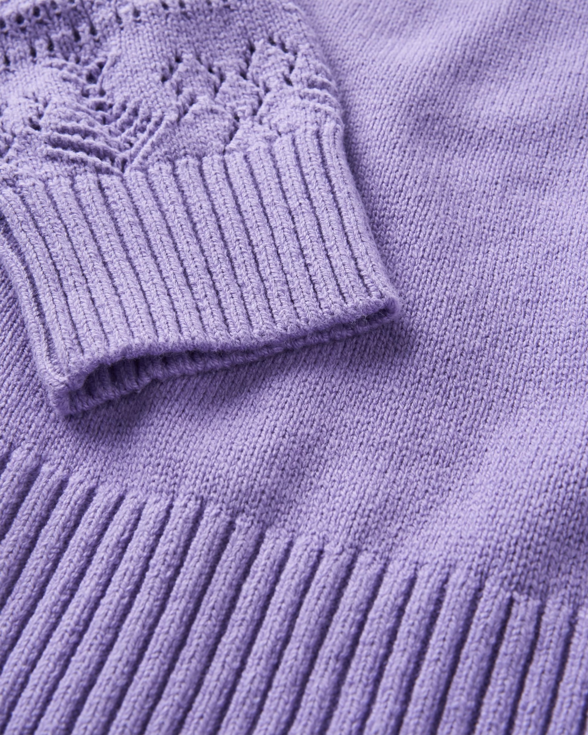 Grace Knitted Jumper Retro Purple – Passenger - Main Image