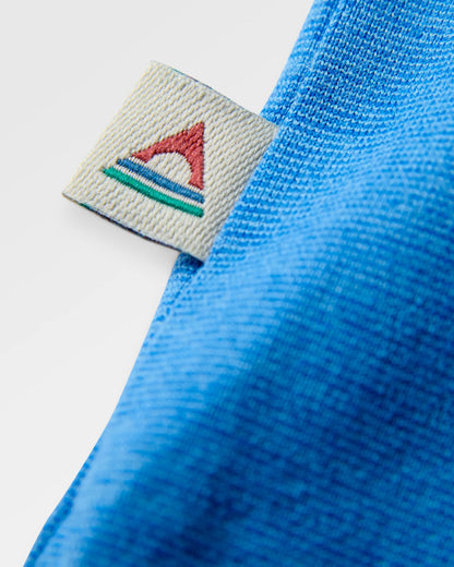Light Ray Lightweight Surf T-Shirt - Marine Blue Marl - Flatlay