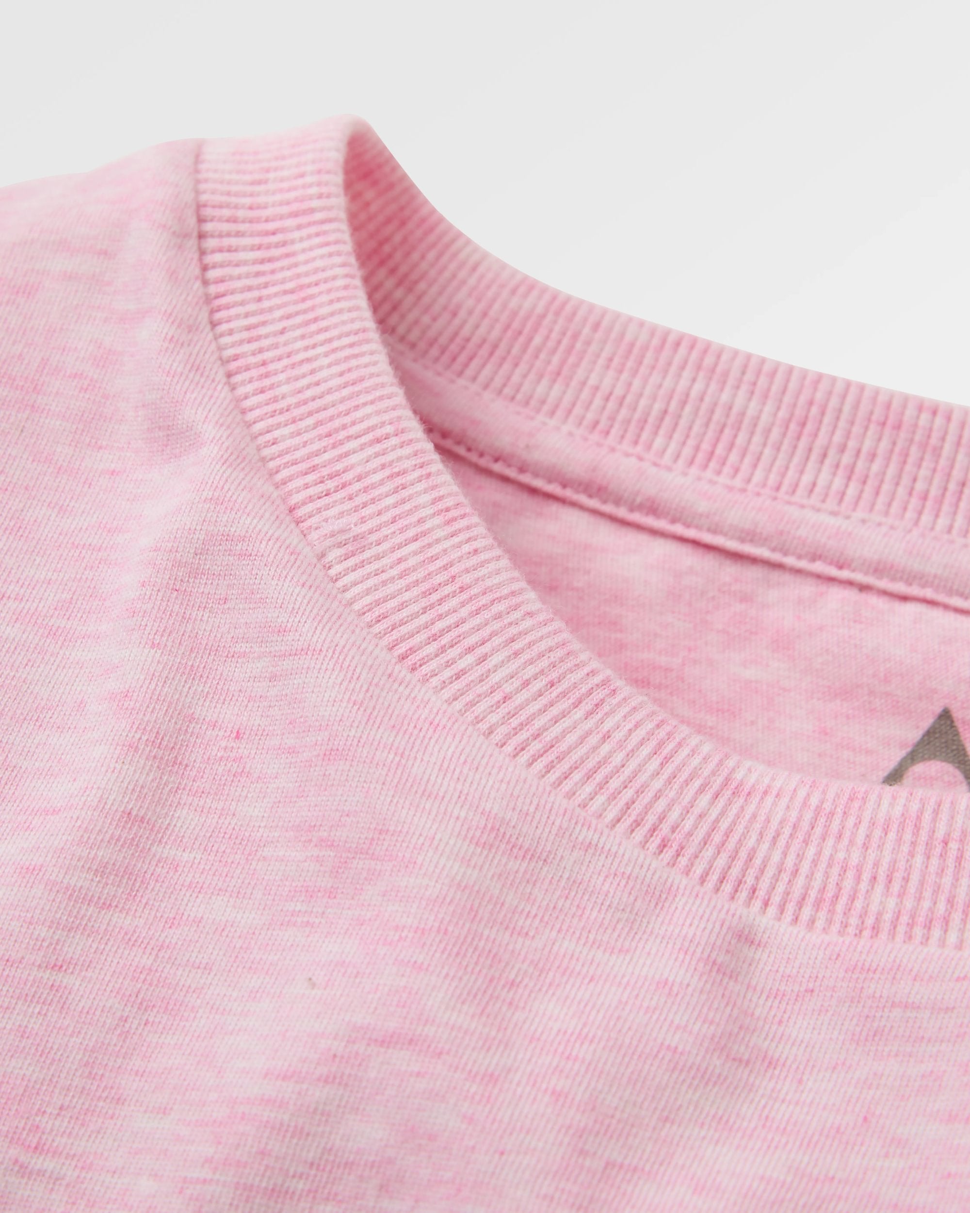 Legacy T-shirt - Pink Haze Marl - Flatlay