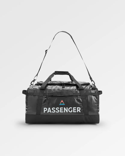 Roamer Recycled 60L Duffel Bag - Phantom Black - Flatlay