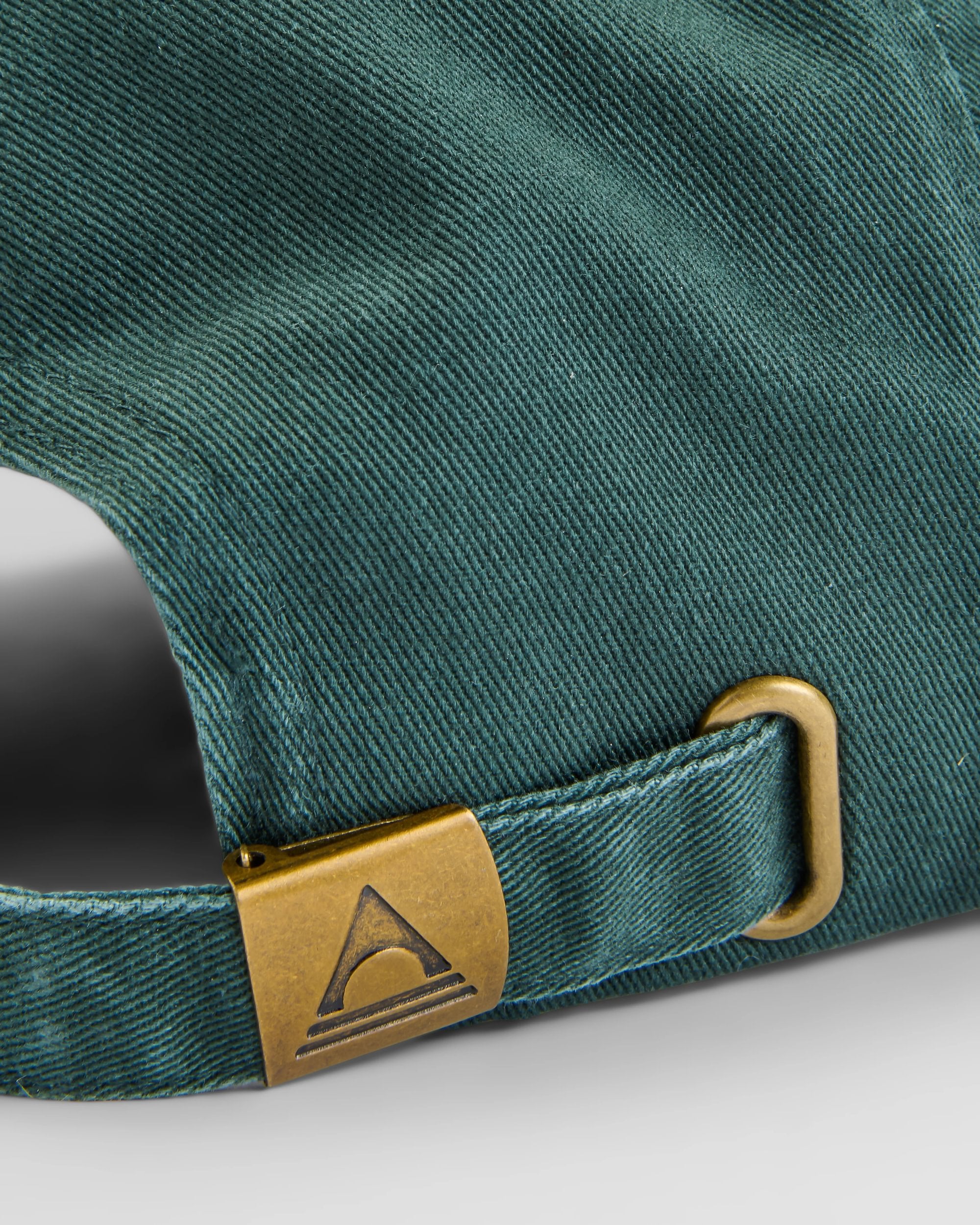 Classic Recycled Cotton 6 Panel Cap - Dark Fern  - Flatlay