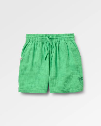 Waveney Cotton Short - True Green - Flatlay