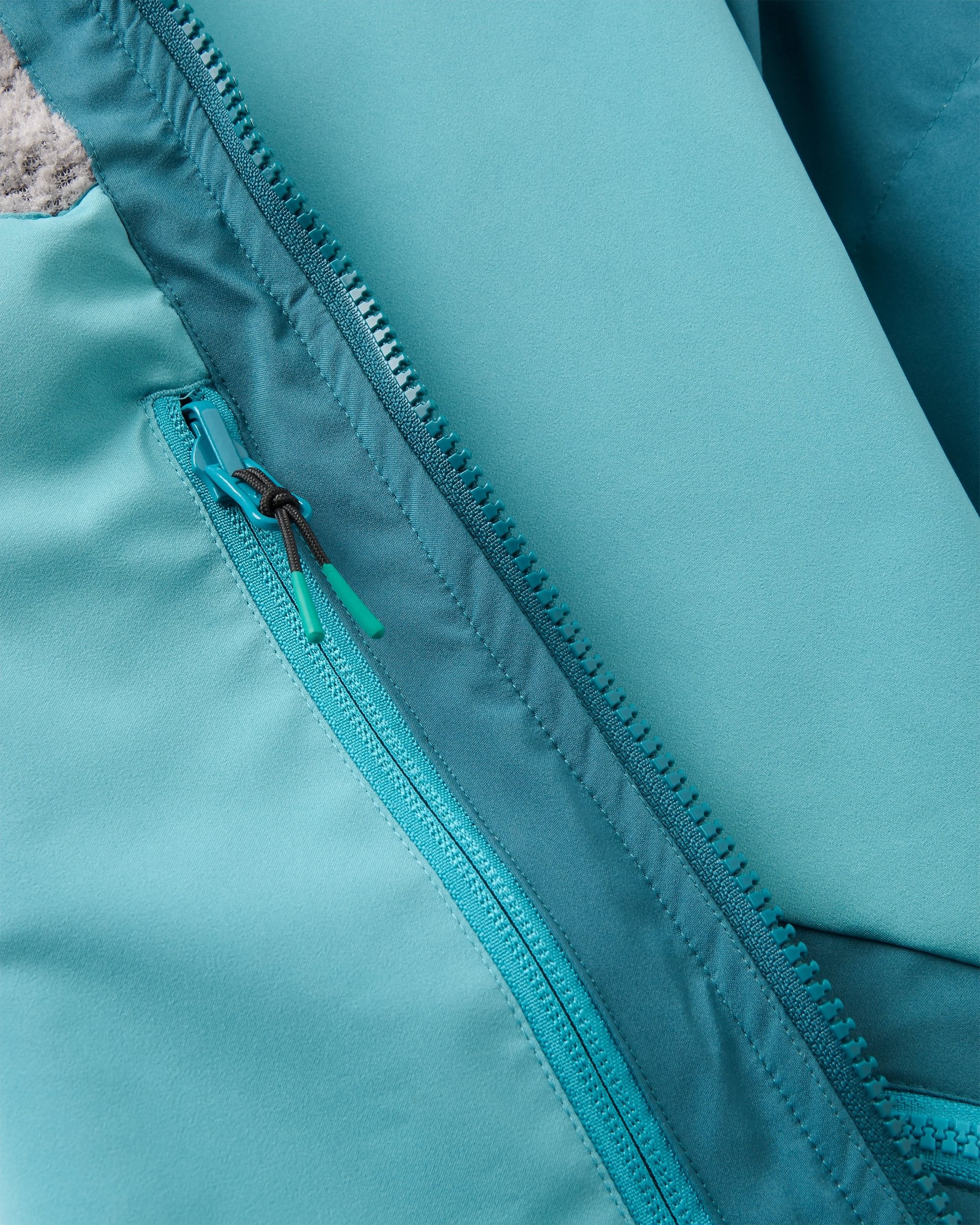 Riptide Lightweight Changing Robe - Mediterranean/ Ocean Teal - Flatlay