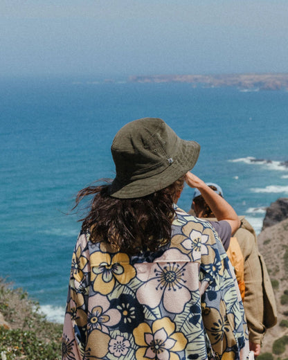 Forest Recycled Cord Bucket Hat - Khaki - Lifestyle - Female