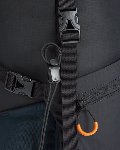 Trailscape Recycled 18L Backpack - Black - Flatlay