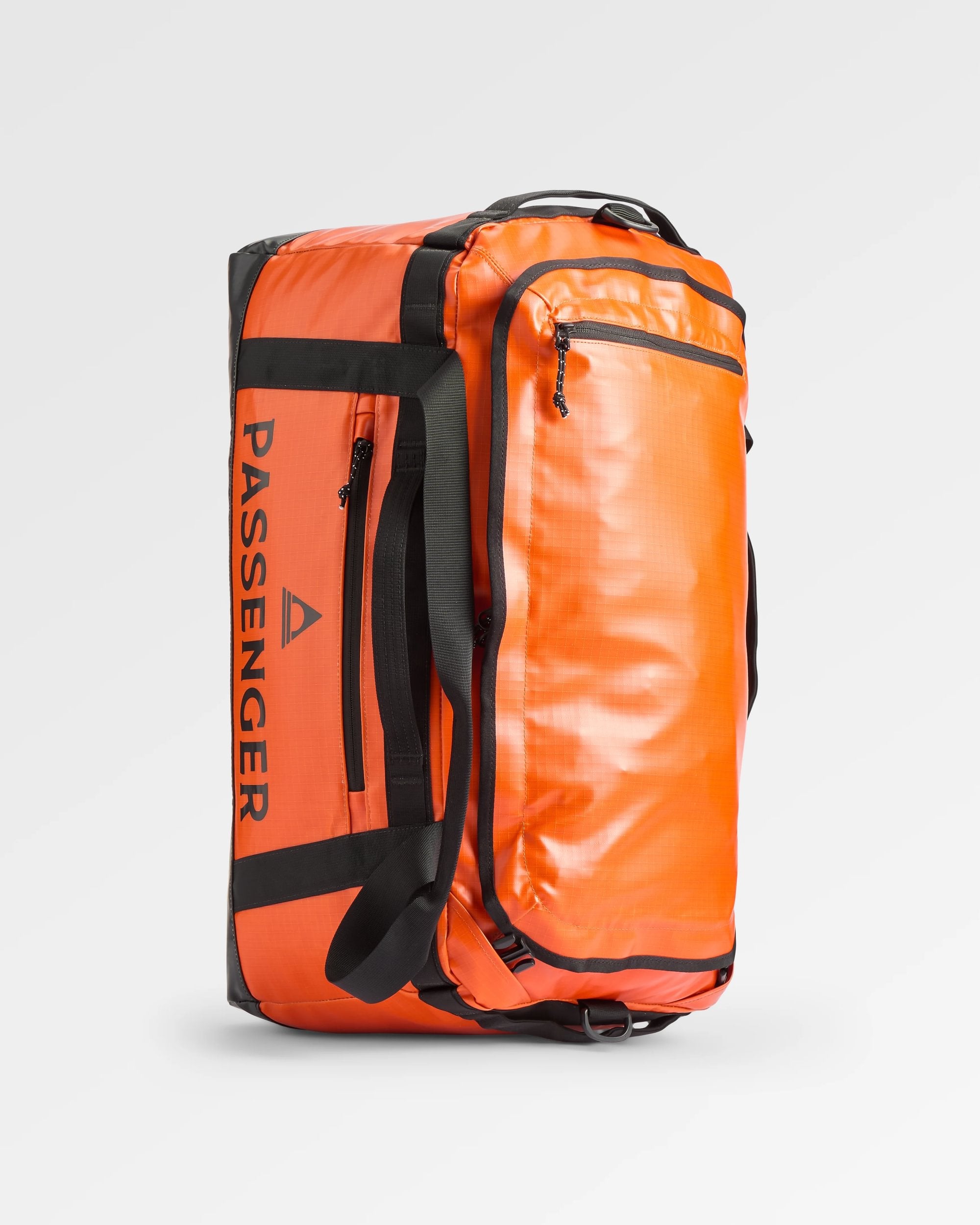 Roamer Recycled 60L Duffel Bag - Sunrise Orange - Flatlay