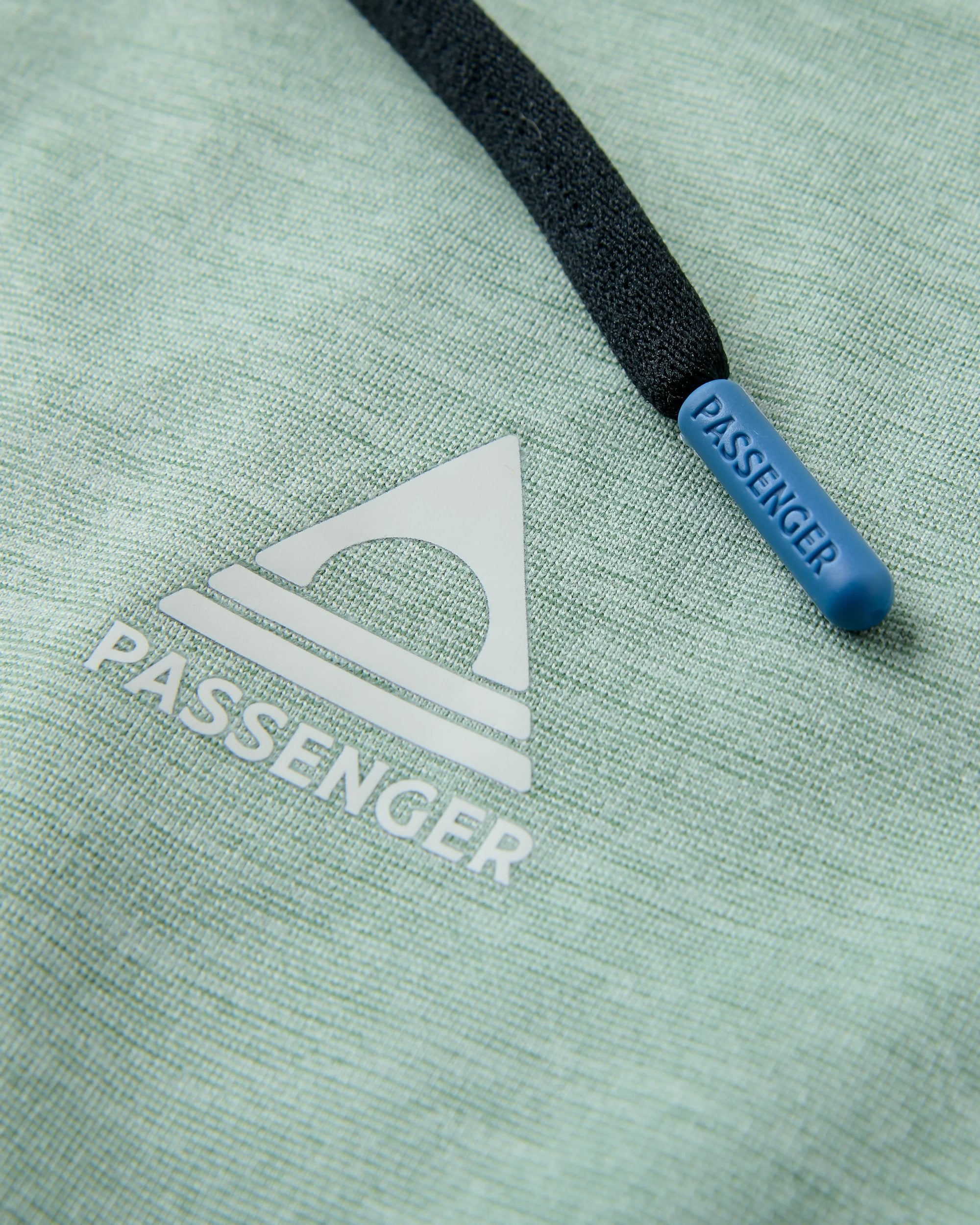 Light Ray Lightweight UPF50 Hoodie - Pistachio Marl - Flatlay