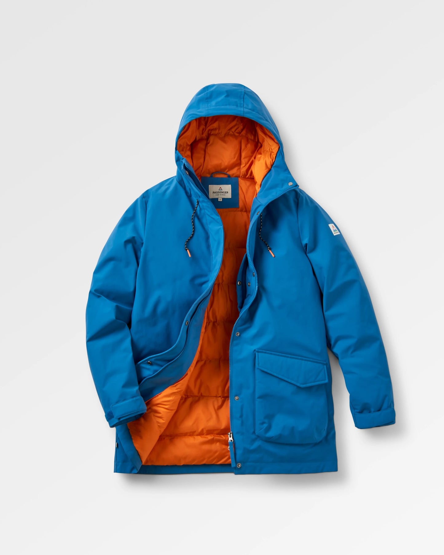 Alaska Recycled Insulated Parka - Blue Steel