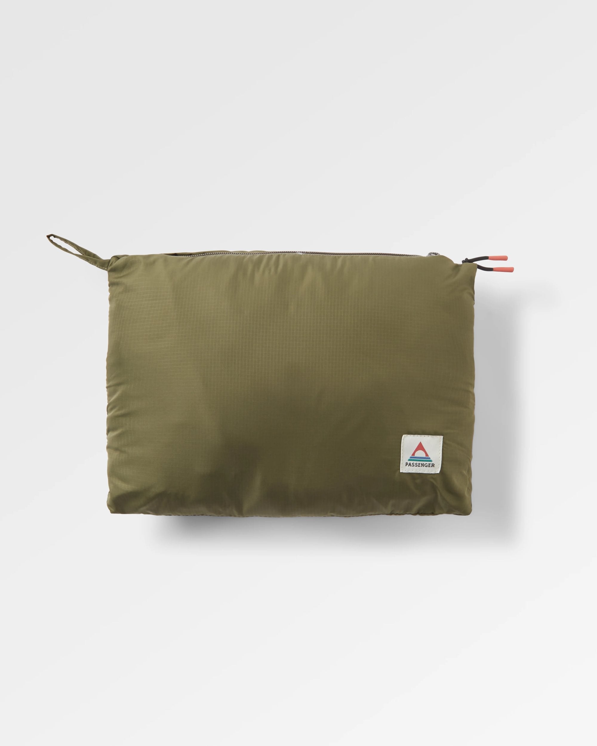 Oceanic Recycled Insulated Anorak - Black/Khaki - Flatlay