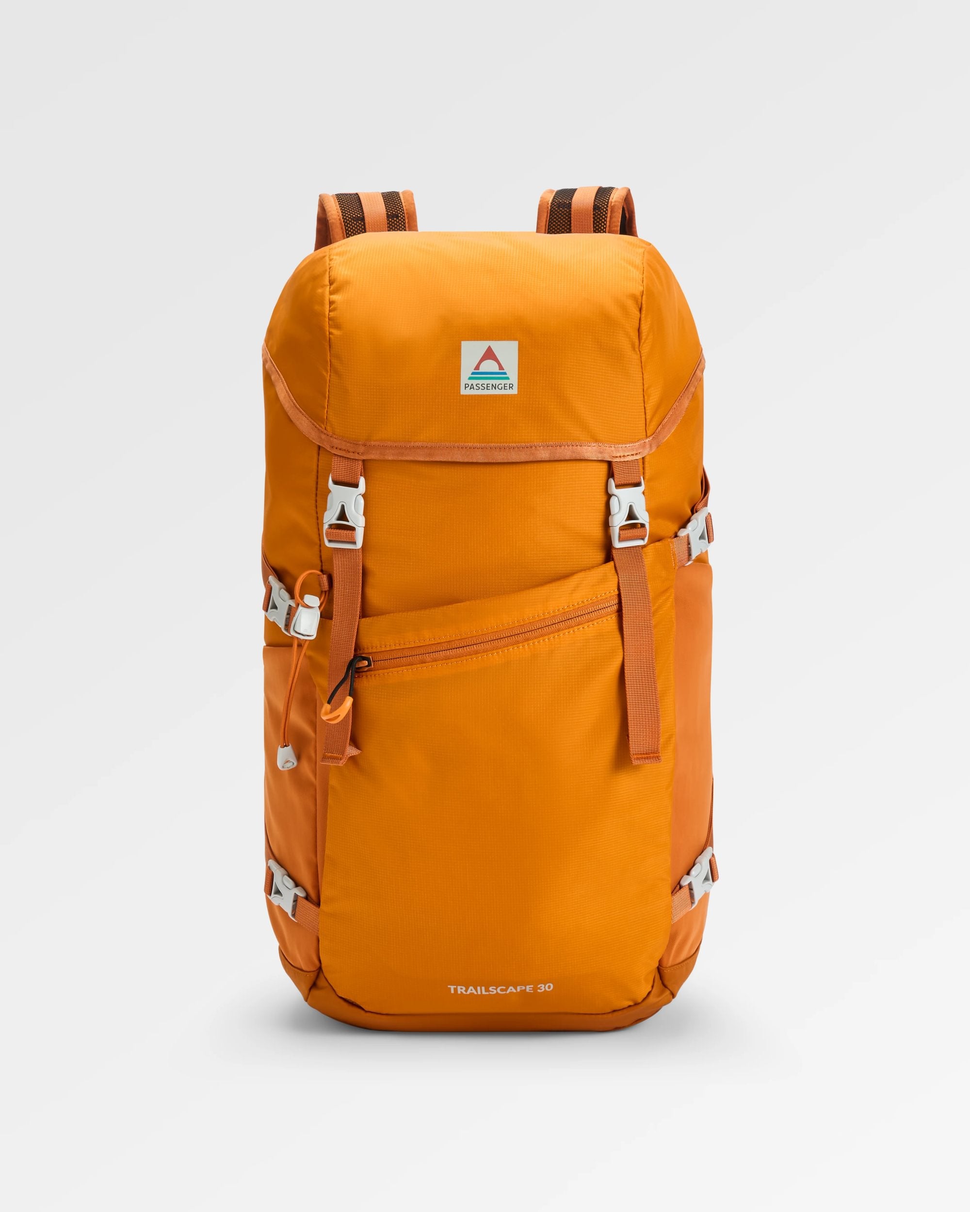 Trailscape Recycled 30L Backpack - Sunrise Orange - Flatlay