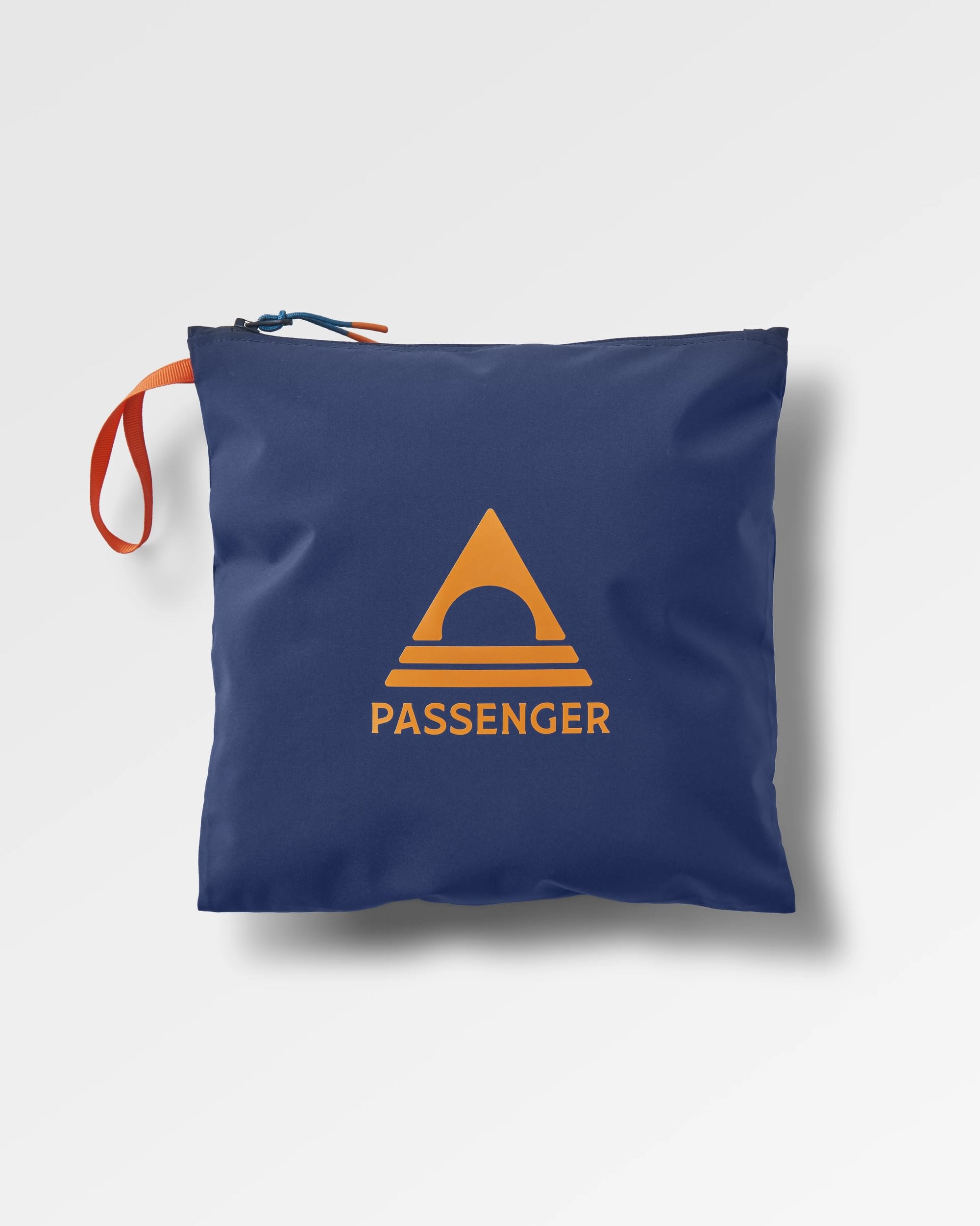 Rainstorm Recycled Waterproof Jacket - Rich Navy - Flatlay