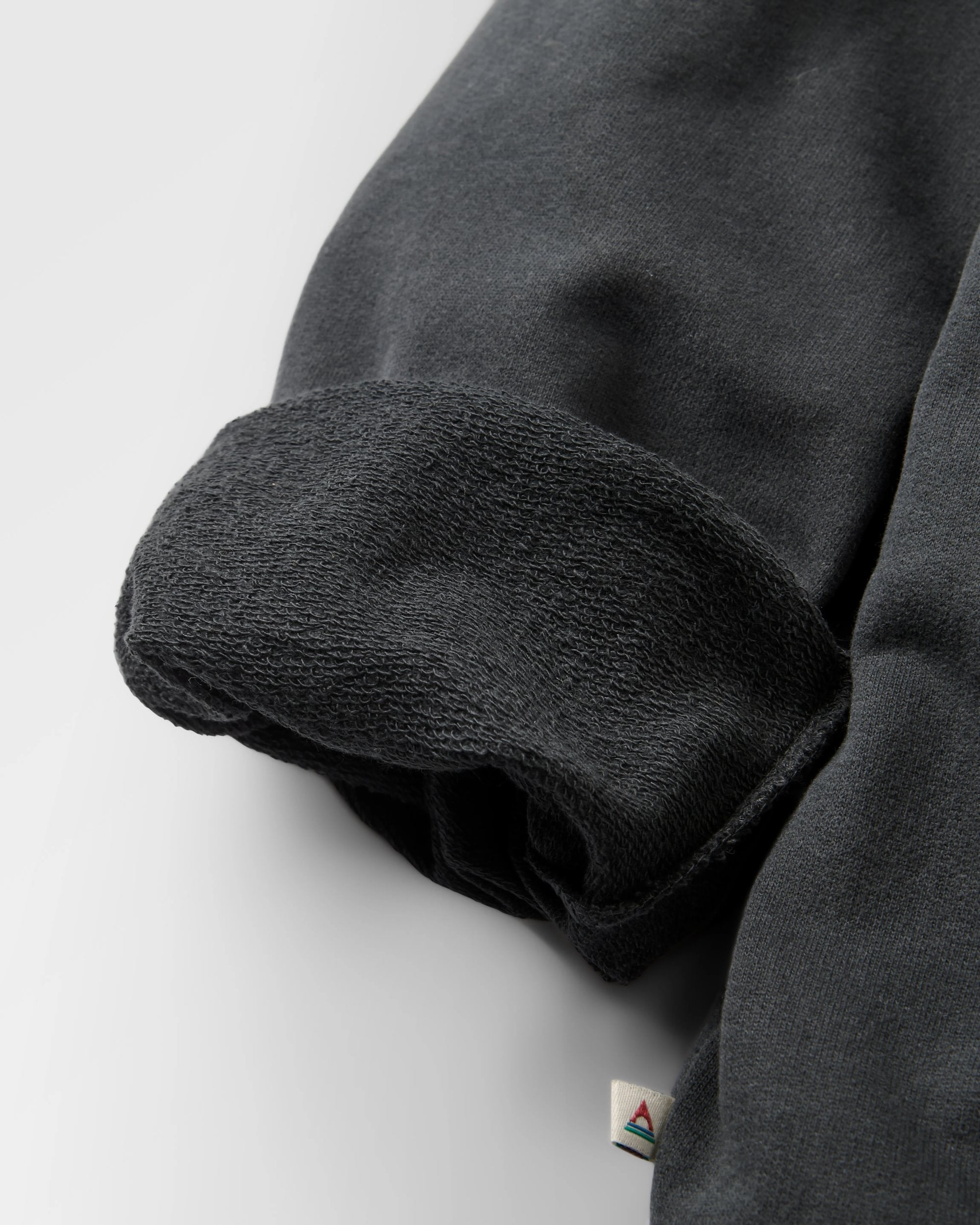 Heritage Women's Sweatshirt - Faded Black - Flatlay
