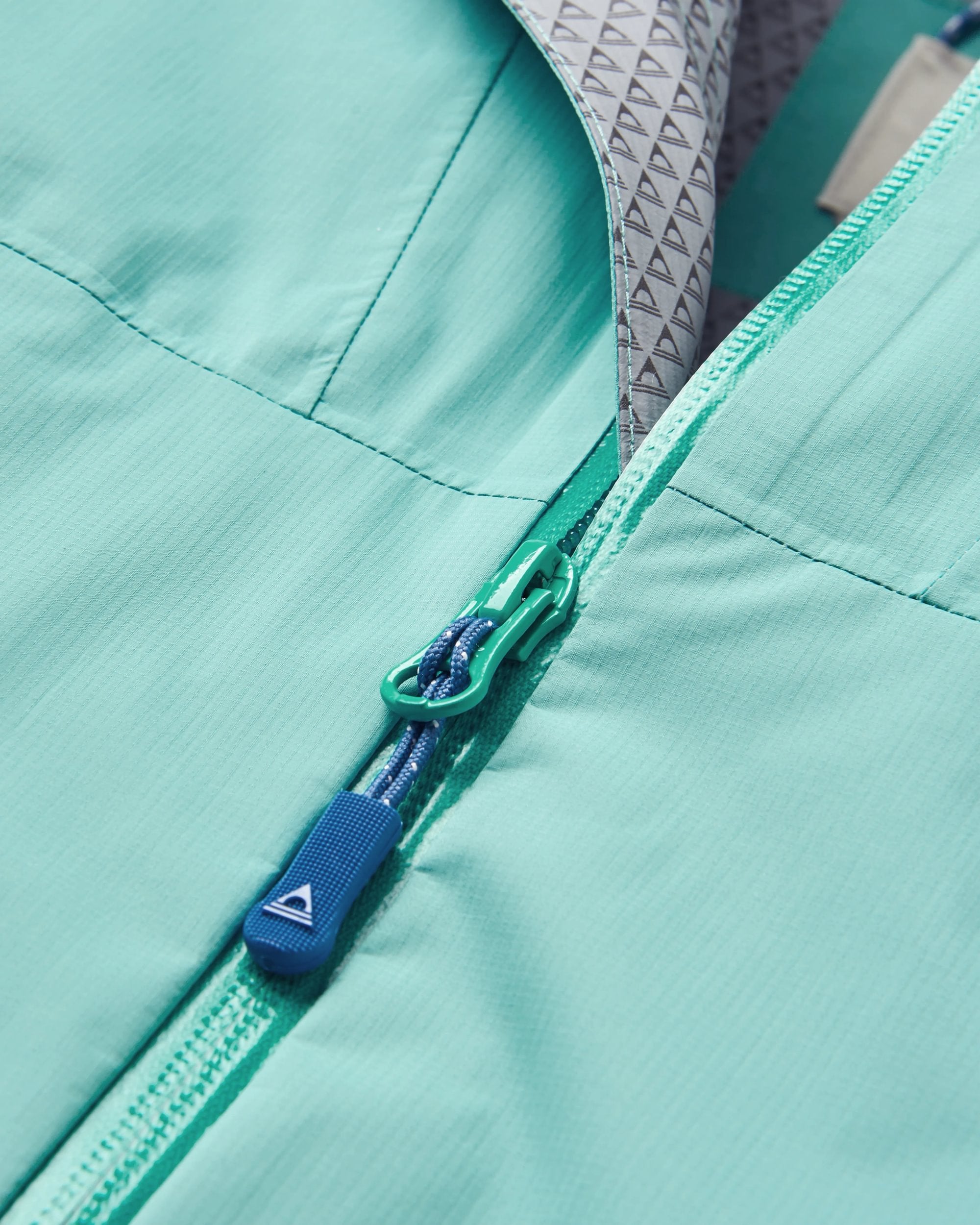 Trailscape Light Women's Recycled Waterproof Jacket - Aqua - Flatlay