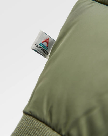 Inspire Recycled Insulated Gilet - Dusty Olive - Flatlay