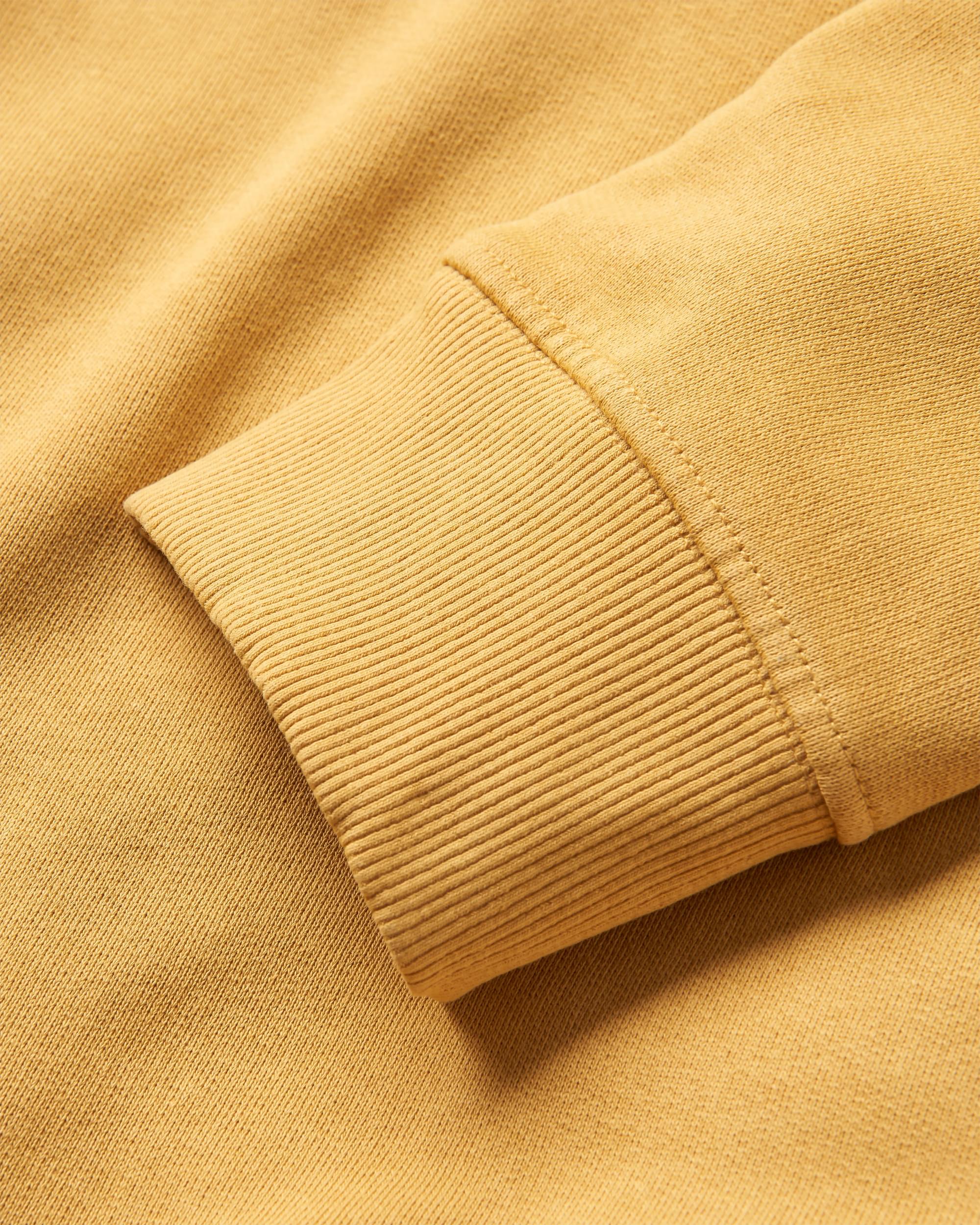 Escapism Sweatshirt - Mustard Gold - Flatlay