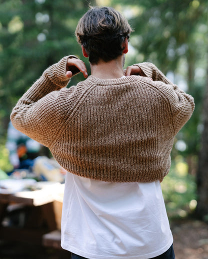 Fog Recycled Knitted Jumper - Stone