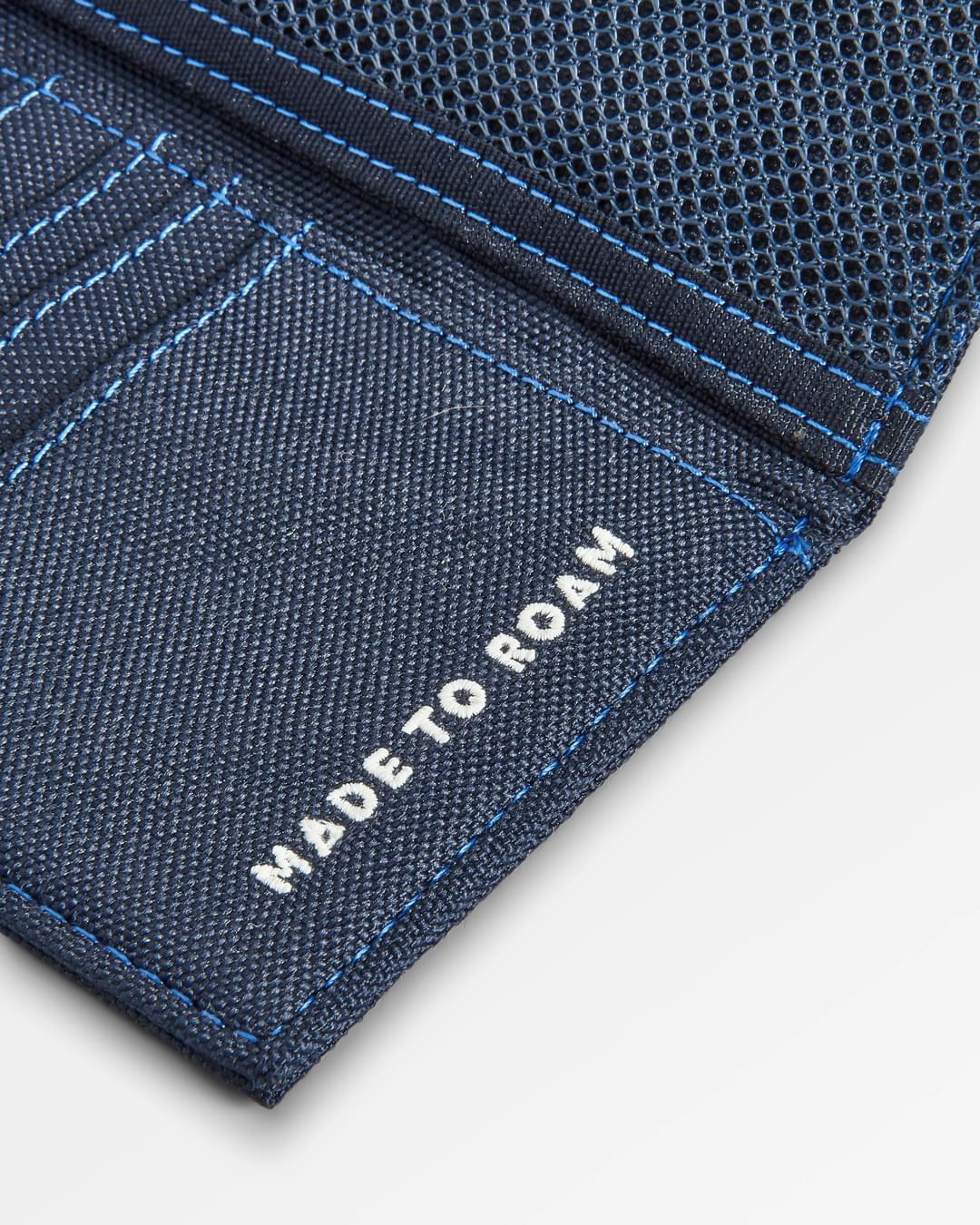 Essentials 2.0 Recycled Wallet - Deep Navy - Flatlay