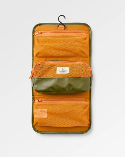 Drop Wash Kit - Khaki - Flatlay