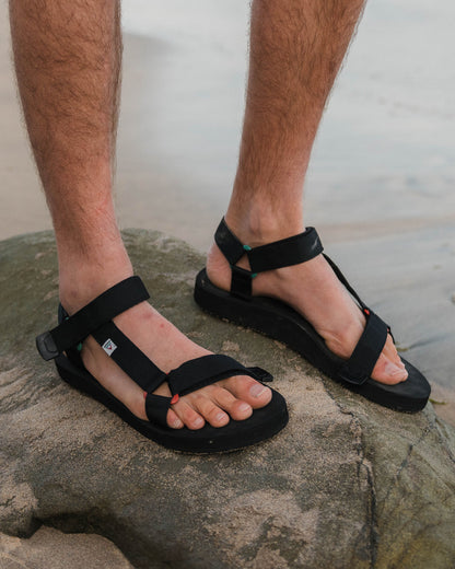 Monterey Sandal - Black - Lifestyle