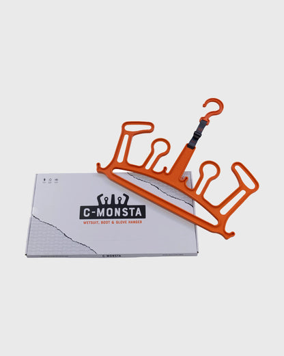 C-Monsta Wetsuit Hanger - Orange - Flatlay