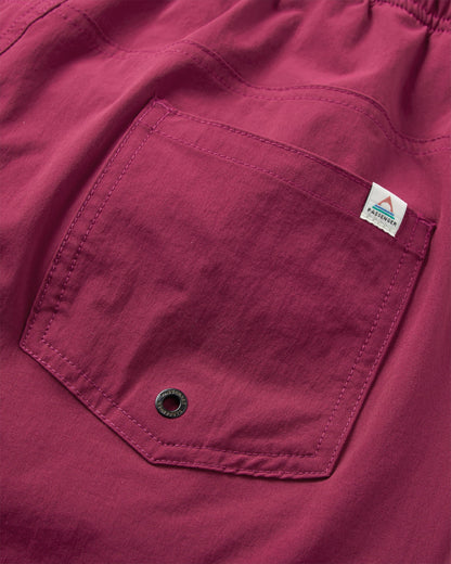 Drifter NetPlus® Swim Lined Short - Warm Berry - Flatlay