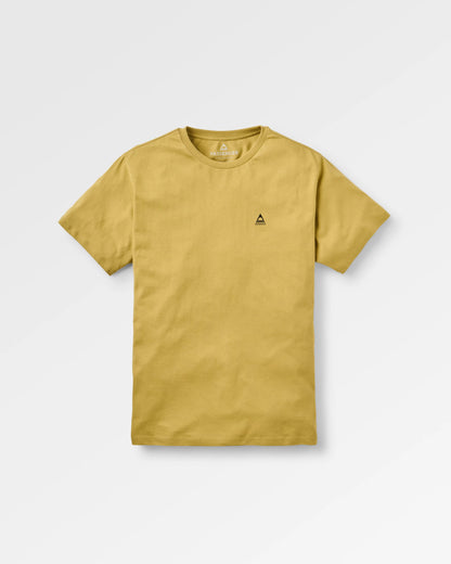 Classic Logo Organic Cotton T-Shirt - Warm Beige - Flatlay