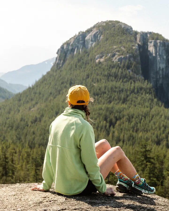 Sorrel Recycled Polar Fleece - Green Fig - Lifestyle