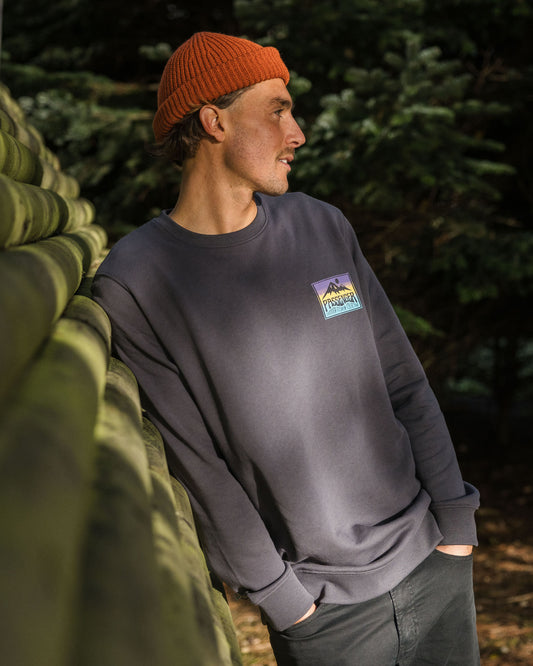 Grounded Organic Cotton Sweatshirt - Charcoal