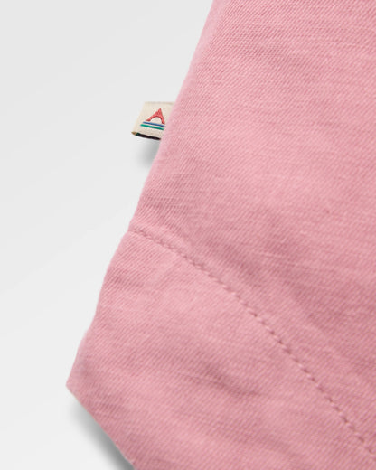 Hydrilla LS Shirt Dress - Pink Haze - Flatlay