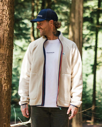 Tripper 2.0 Full Zip Recycled Sherpa Fleece - Oatmeal