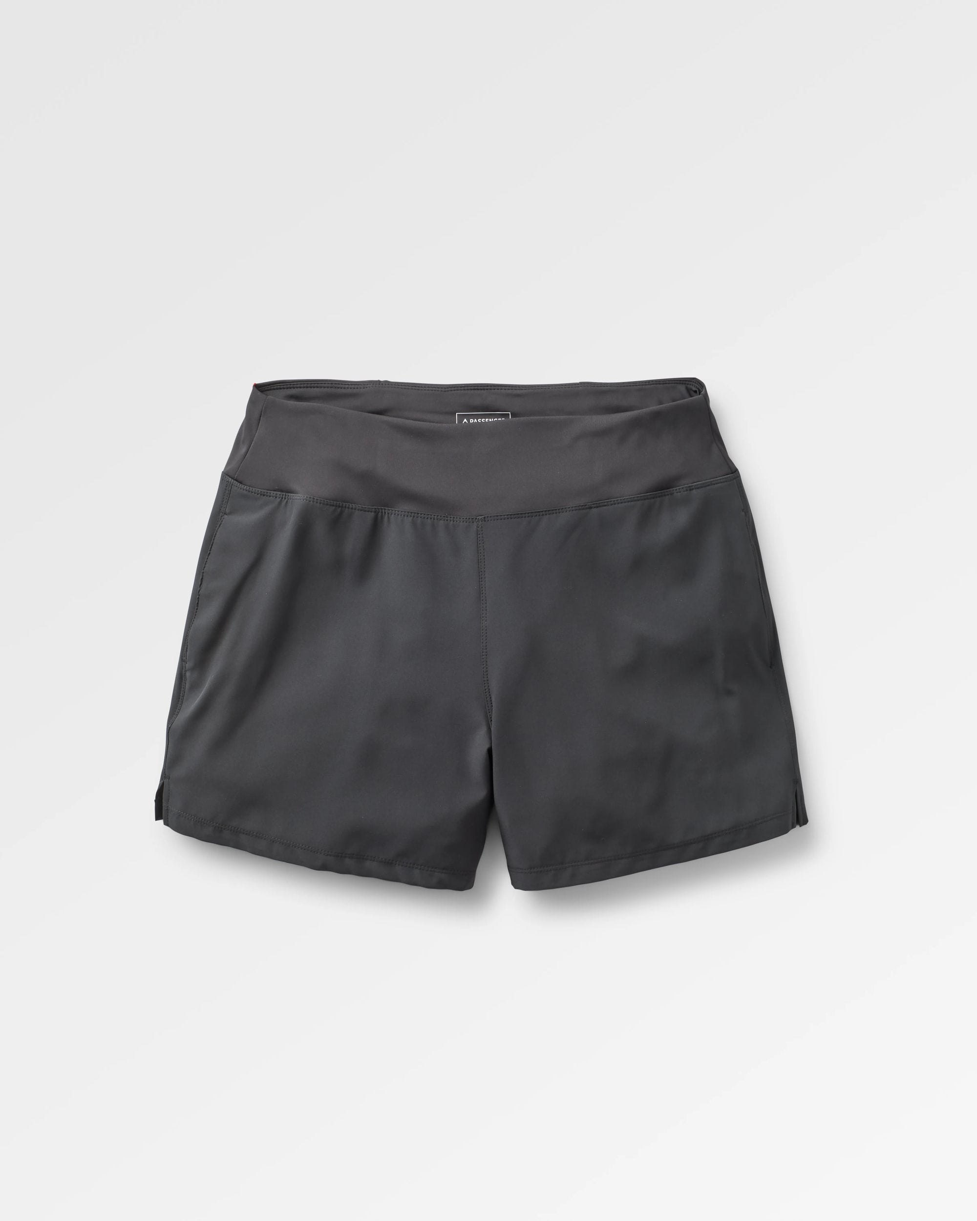 Roundtrip Recycled Trail Short - Black - Flatlay