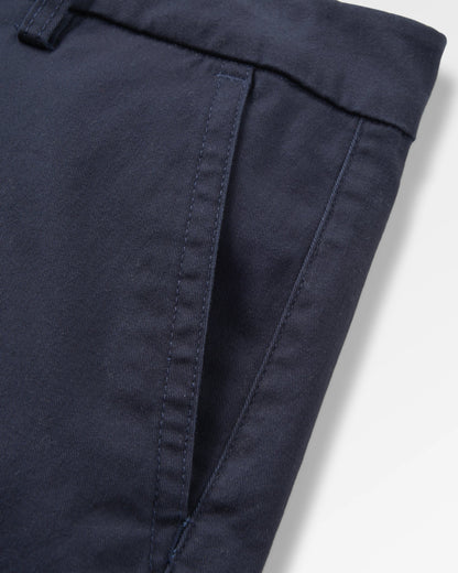 365 Organic Cotton Short - Deep Navy - Flatlay