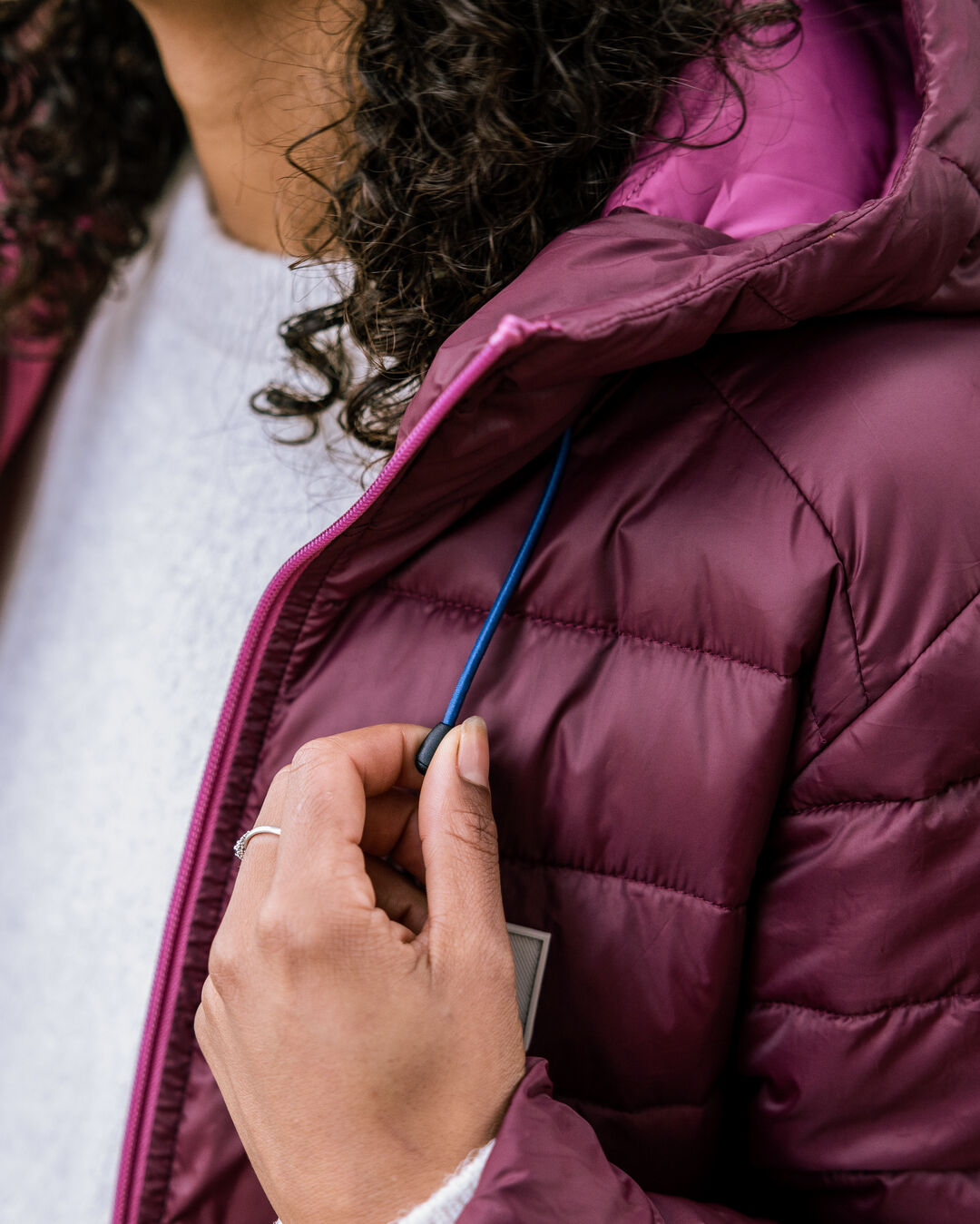 Pow Recycled 2.0 Insulated Jacket - Wine - Lifestyle