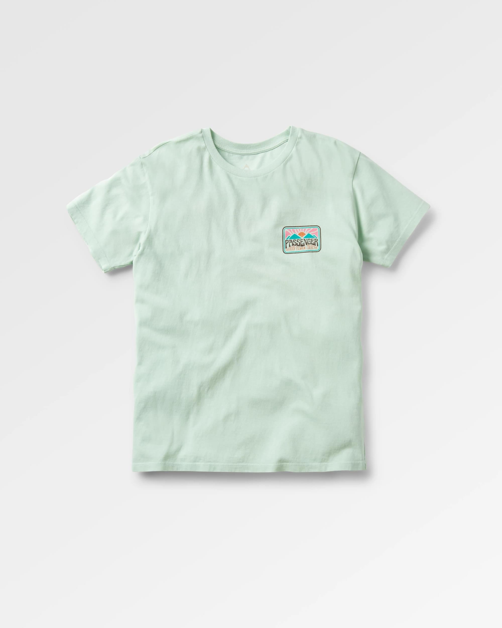 Golden Hour Recycled Cotton T-Shirt - Surf Spray - Flatlay