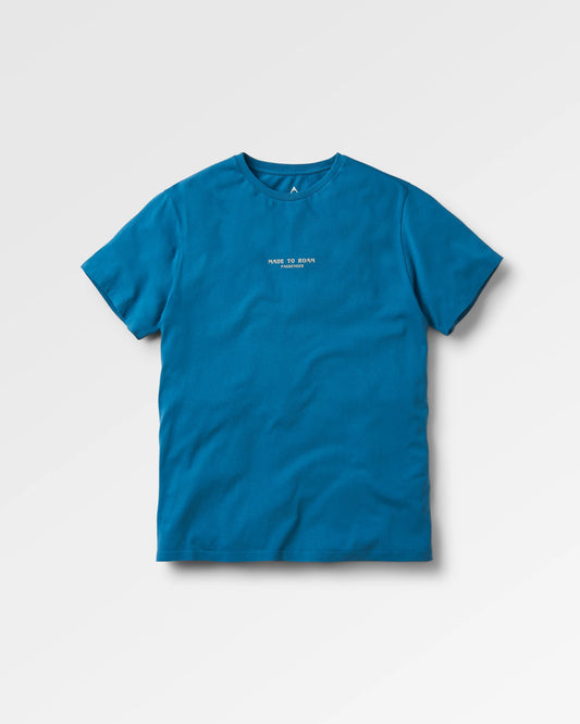 Sundown Recycled Cotton T-Shirt - Blue Steel