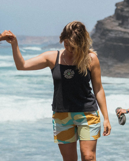 Easy Days Strappy Vest - Black - Lifestyle