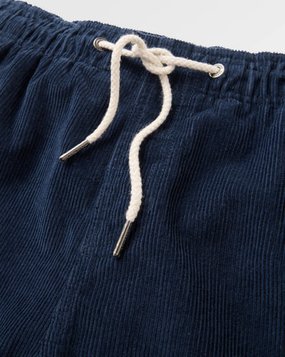 Drifter Cord Short - Rich Navy - Flatlay