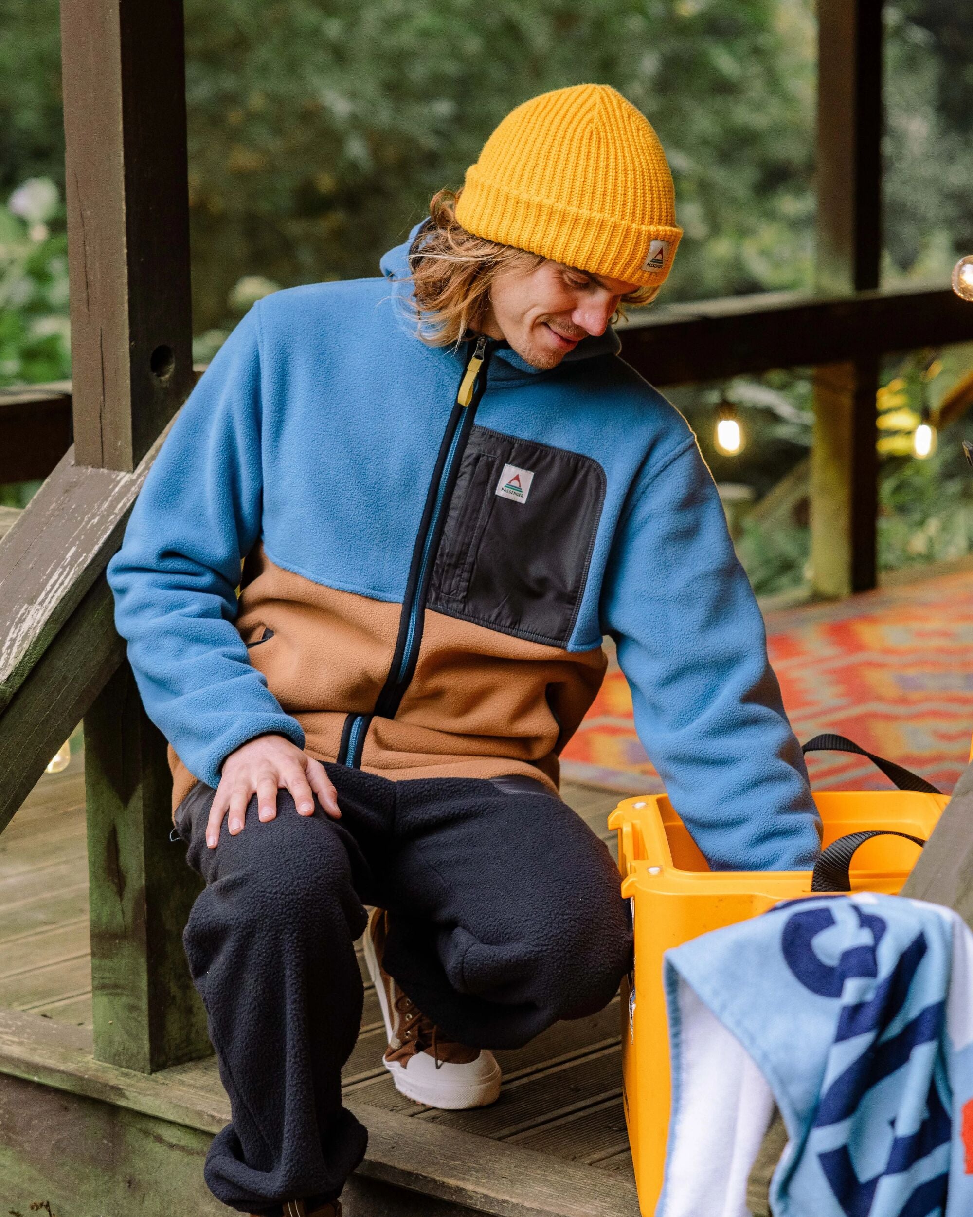 Veste polaire pull fève LL fermeture éclair intégrale en sarcelle Veste polaire pull fève LL fermeture éclair intégrale en sarcelle