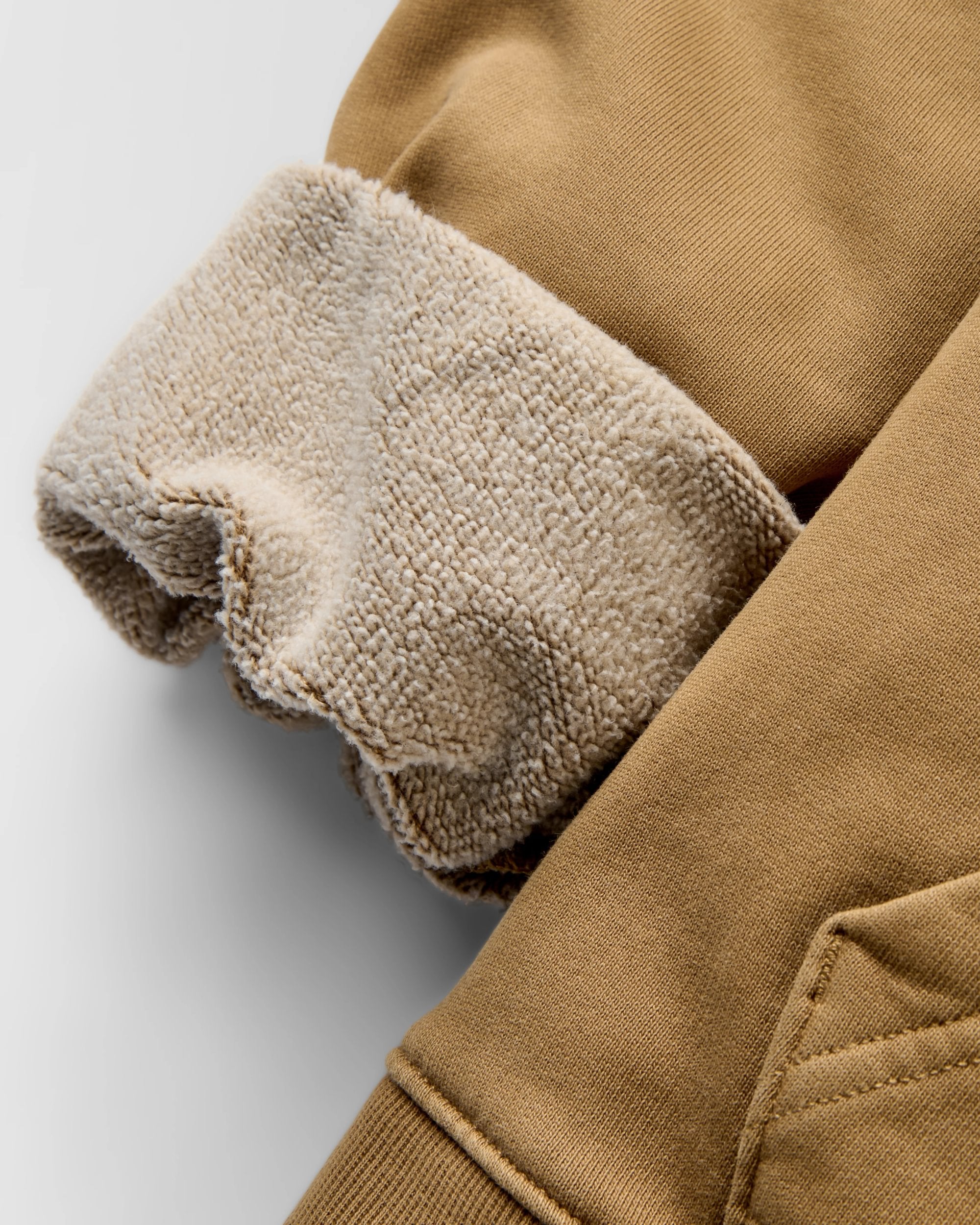 Boundless Relaxed Fit Hoodie - Caramel Brown - Flatlay