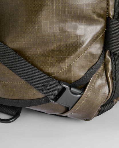 Roamer Recycled 60L Duffel Bag - Khaki - Flatlay